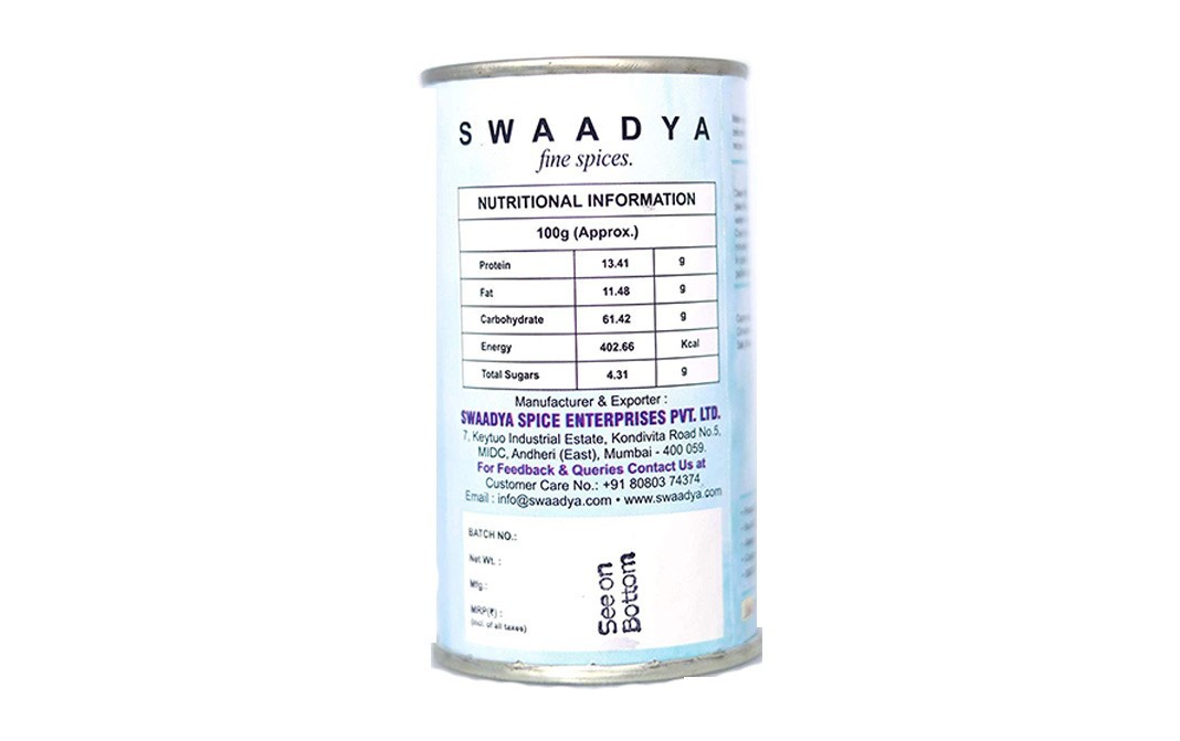 Swaadya Fish Masala    Tin  77.1 grams